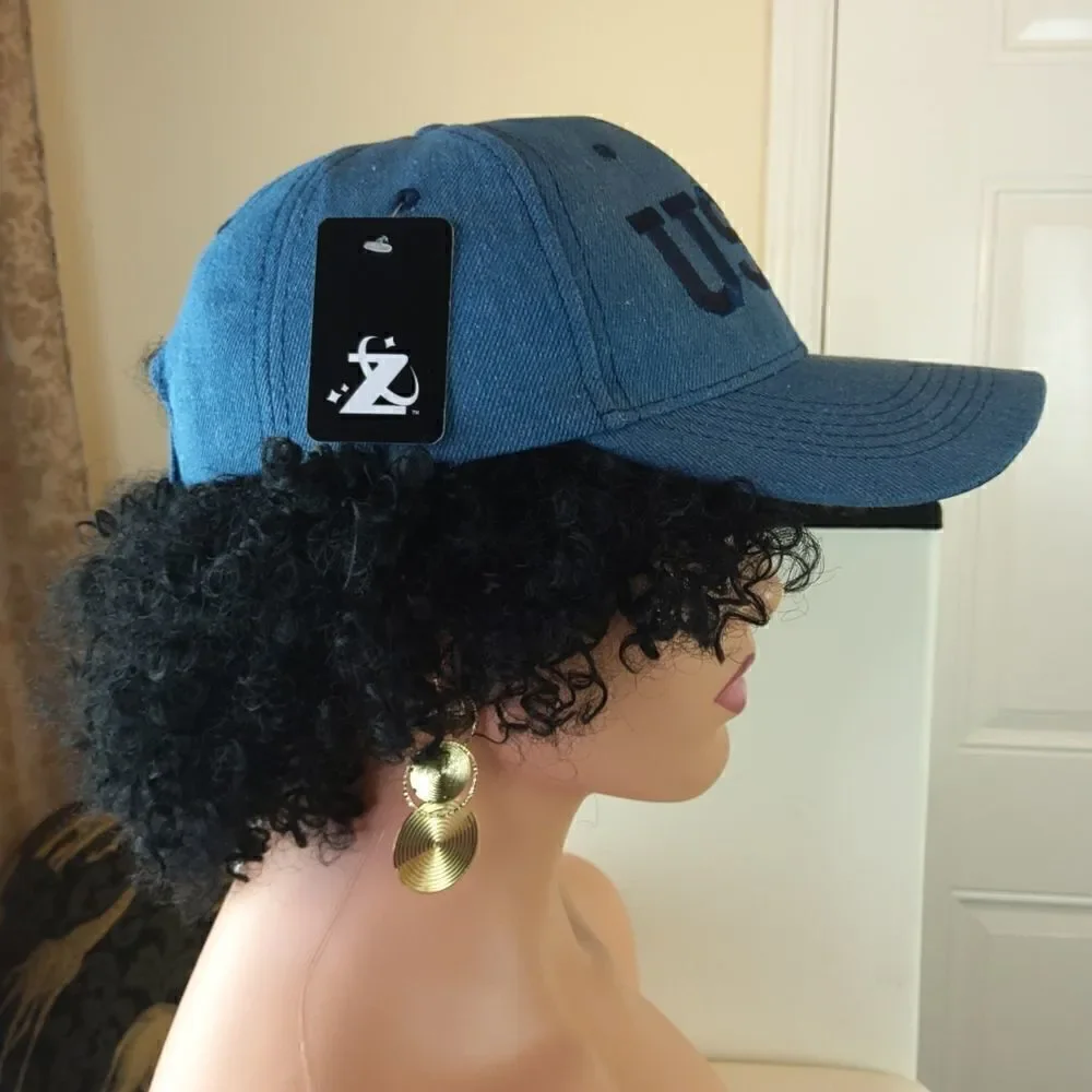 USA unisex stonewash adjustable cap
